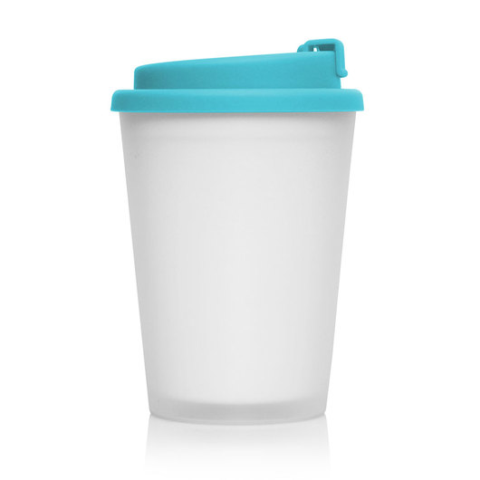Frosted Double Wall Cup 2 Light Blue